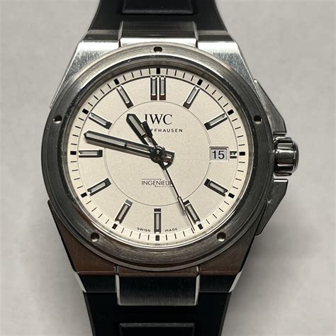 iwc ingenieur rubber strap|iwc watches with custom straps.